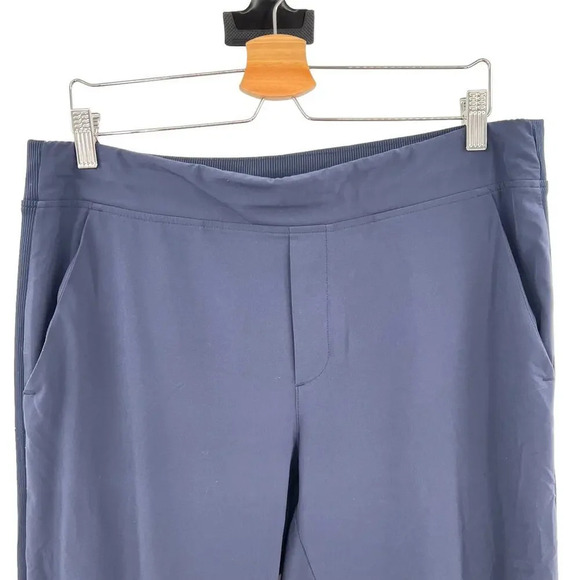 Athleta Brooklyn Mid Rise Ankle Pant Navy Blue Size 12 - Picture 3 of 13